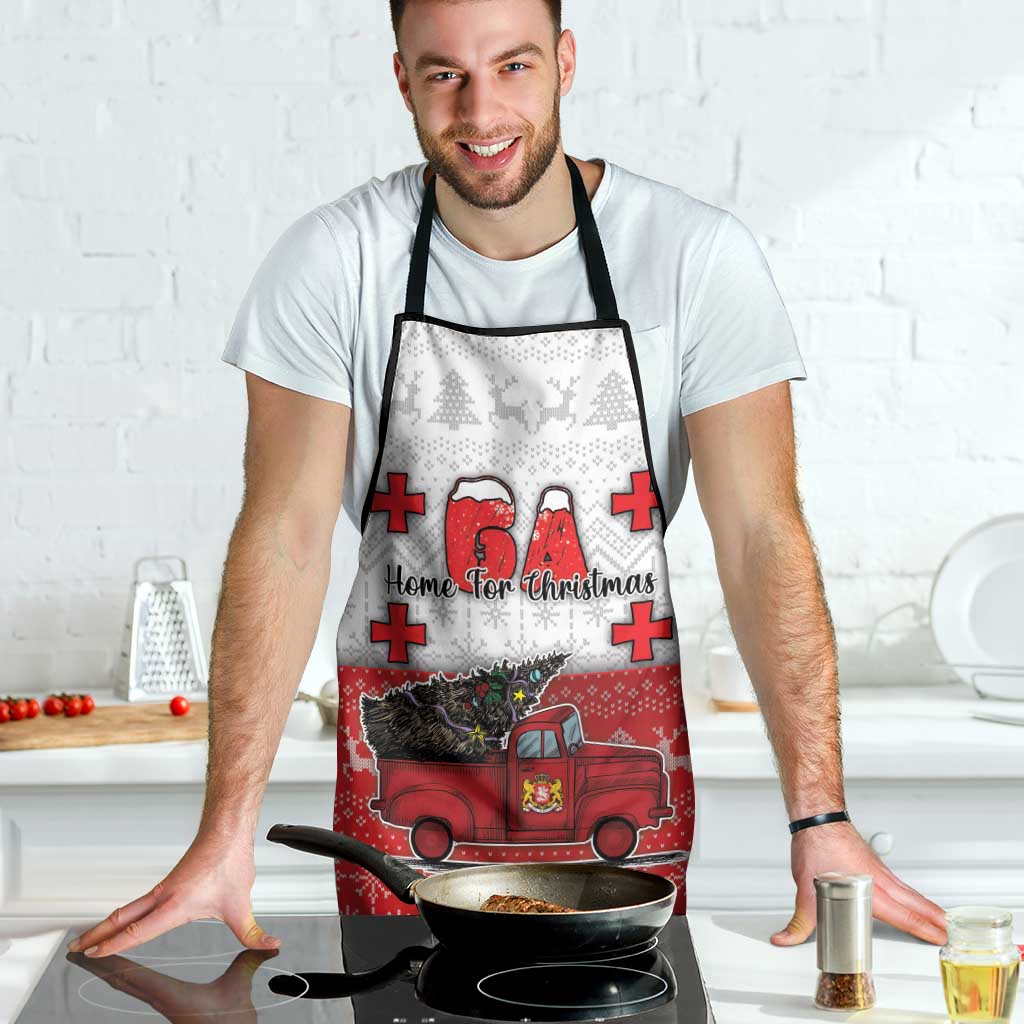 Georgia Christmas Apron GA Home For Christmas - Wonder Print Shop