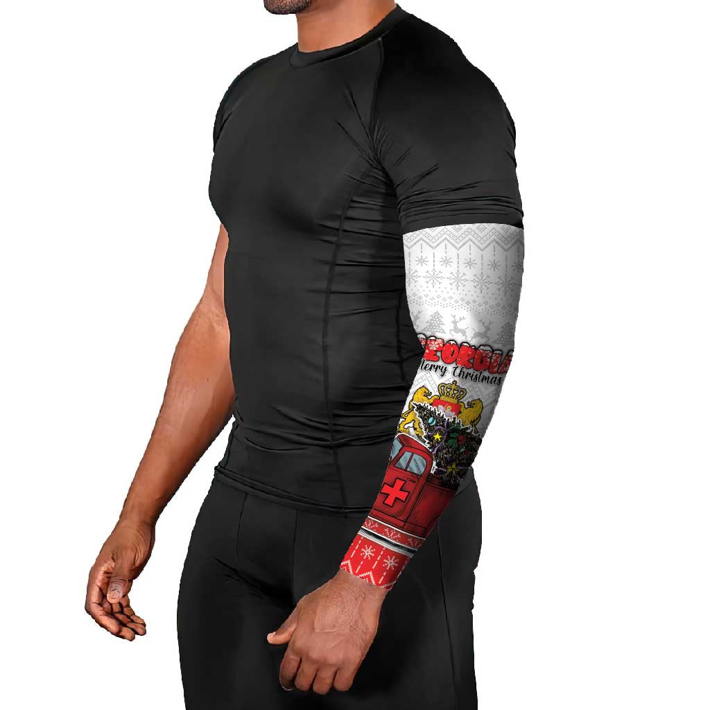 Georgia Christmas Arm Sleeves GA Home For Christmas - Wonder Print Shop