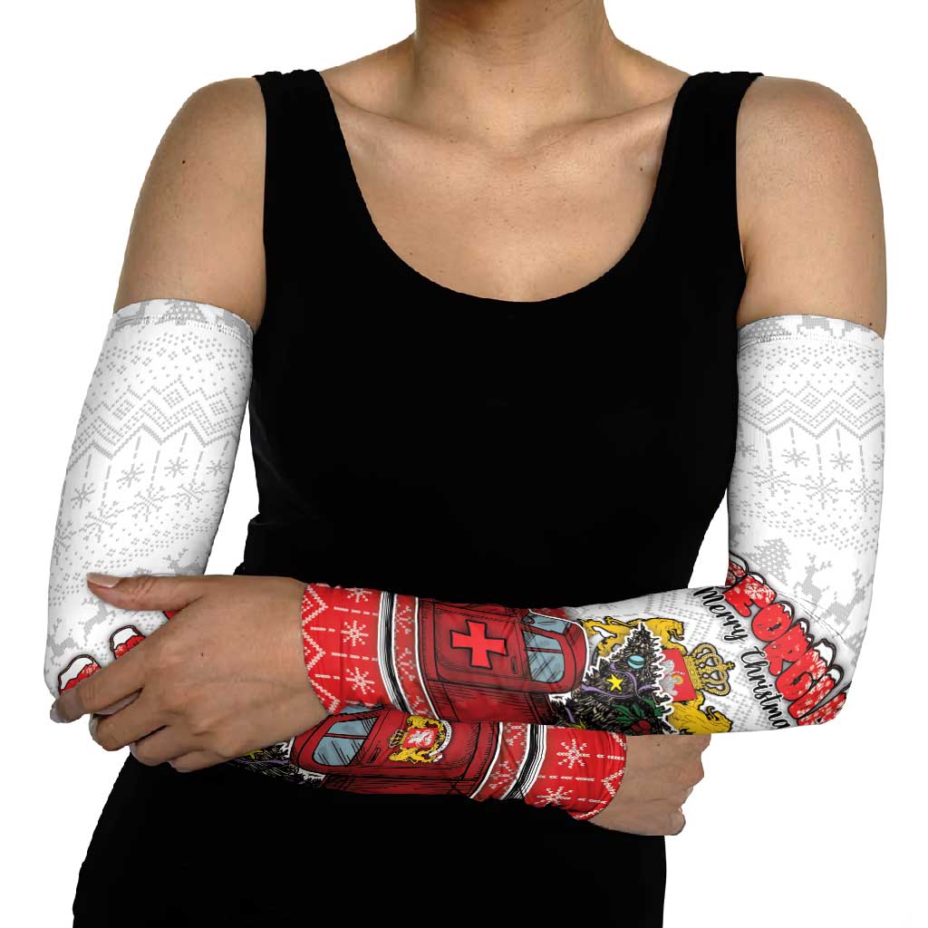 Georgia Christmas Arm Sleeves GA Home For Christmas - Wonder Print Shop