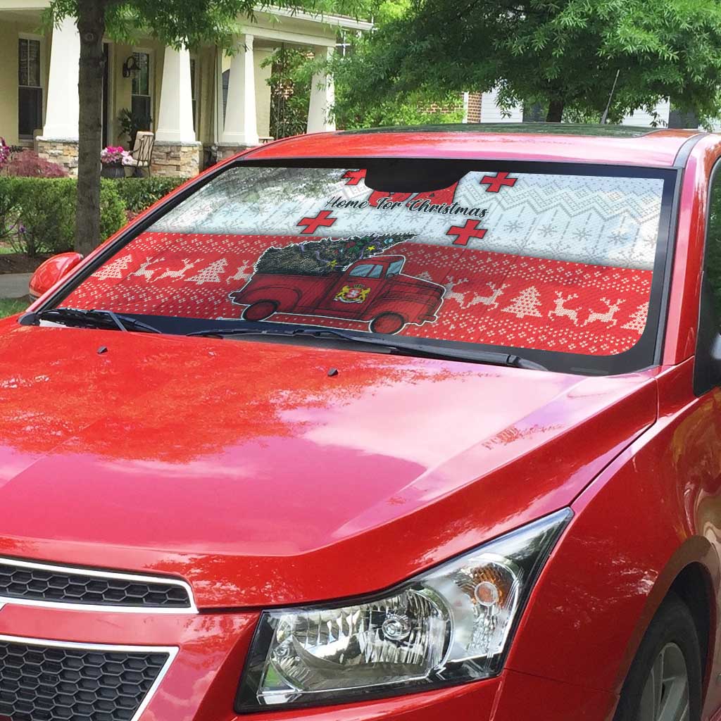 Georgia Christmas Auto Sun Shade GA Home For Christmas - Wonder Print Shop