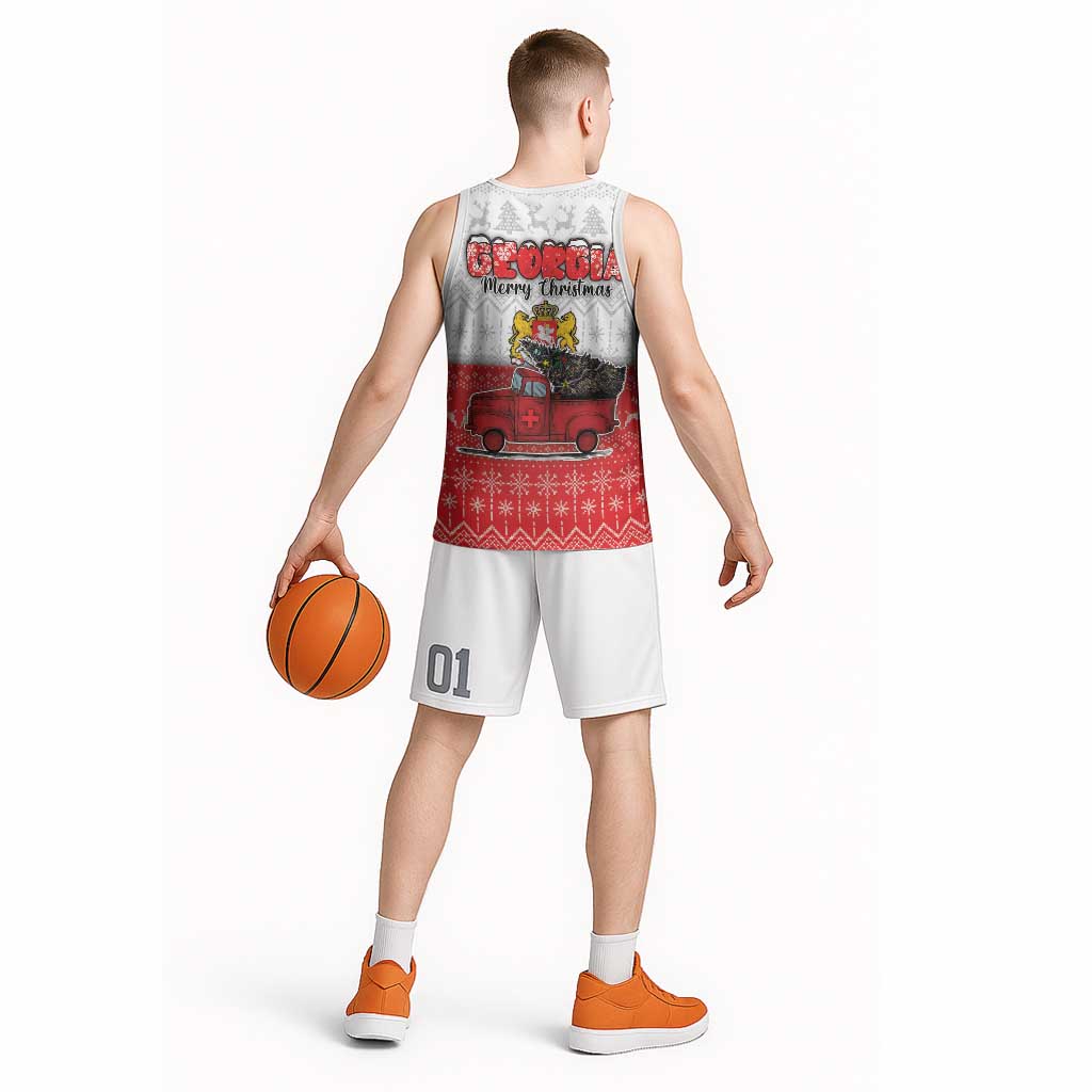 Georgia Christmas Basketball Jersey GA Home For Christmas - Wonder Print Shop