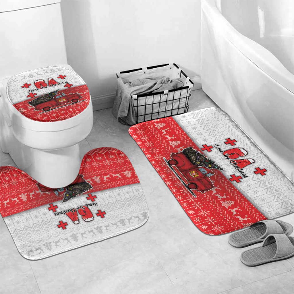 Georgia Christmas Bathroom Set GA Home For Christmas - Wonder Print Shop