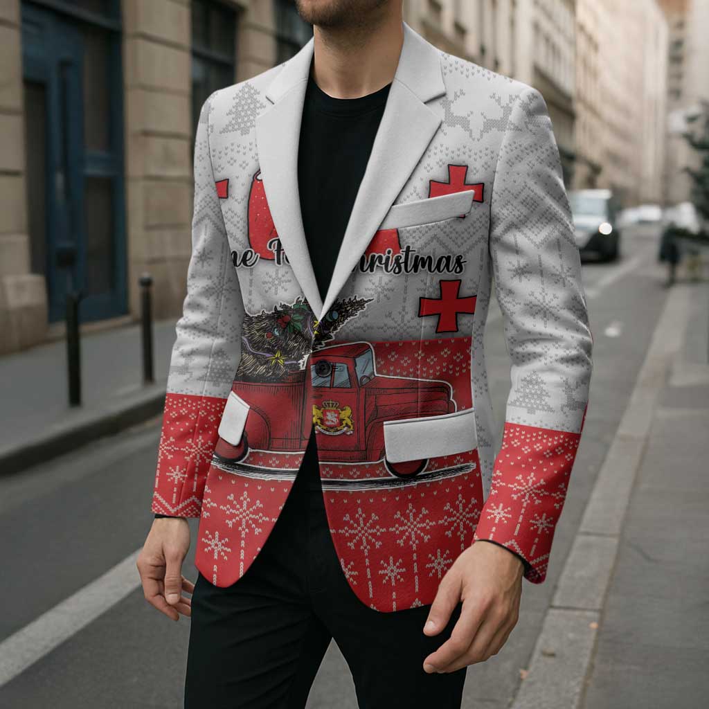 Georgia Christmas Blazer GA Home For Christmas - Wonder Print Shop