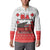 Georgia Christmas Button Sweatshirt GA Home For Christmas - Wonder Print Shop