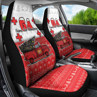 Georgia Christmas Car Seat Cover GA Home For Christmas - Wonder Print Shop