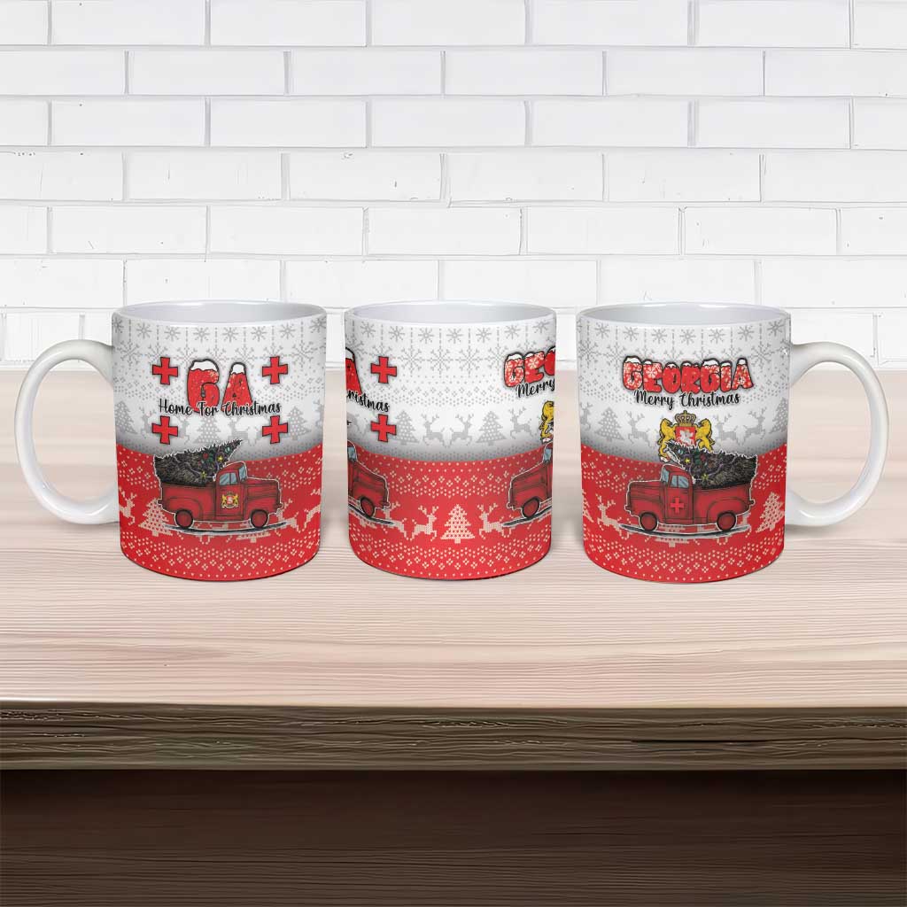 Georgia Christmas Ceramic Mug GA Home For Christmas - Wonder Print Shop