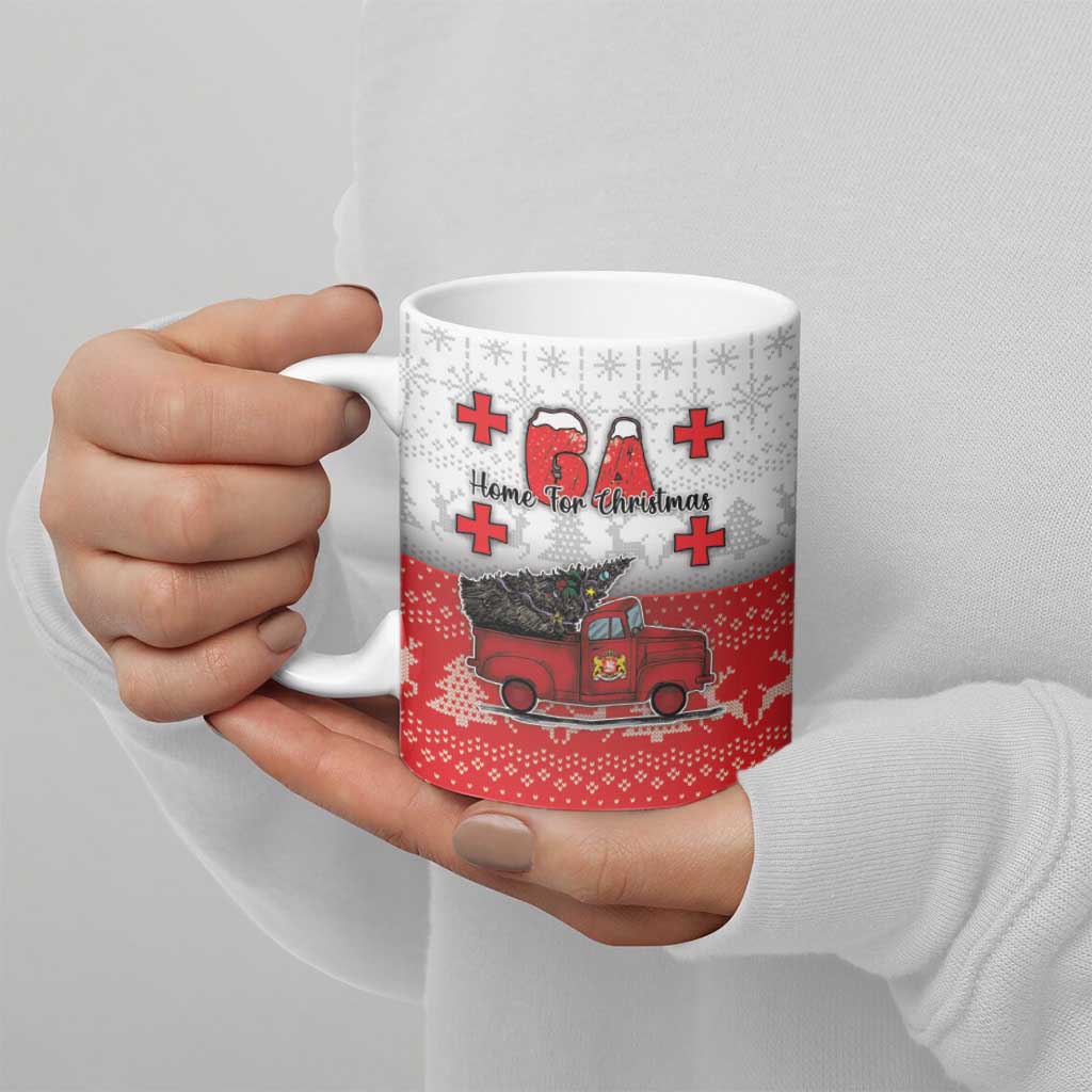 Georgia Christmas Ceramic Mug GA Home For Christmas - Wonder Print Shop