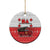 Georgia Christmas Ceramic Ornament GA Home For Christmas - Wonder Print Shop