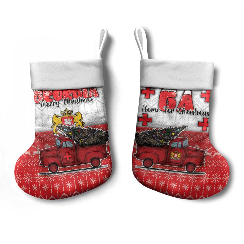 Georgia Christmas Stocking GA Home For Christmas - Wonder Print Shop