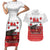 Georgia Christmas Couples Matching Short Sleeve Bodycon Dress and Hawaiian Shirt GA Home For Christmas - Wonder Print Shop