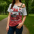 Georgia Christmas Cross Shoulder Shirt GA Home For Christmas - Wonder Print Shop