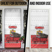 Georgia Christmas Door Cover GA Home For Christmas - Wonder Print Shop