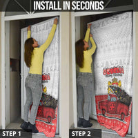 Georgia Christmas Door Cover GA Home For Christmas - Wonder Print Shop