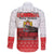 Georgia Christmas Family Matching Long Sleeve Bodycon Dress and Hawaiian Shirt GA Home For Christmas - Wonder Print Shop