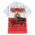 Georgia Christmas Family Matching Off Shoulder Maxi Dress and Hawaiian Shirt GA Home For Christmas - Wonder Print Shop