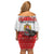 Georgia Christmas Family Matching Off Shoulder Short Dress and Hawaiian Shirt GA Home For Christmas - Wonder Print Shop