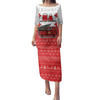 Georgia Christmas Family Matching Puletasi and Hawaiian Shirt GA Home For Christmas - Wonder Print Shop