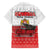 Georgia Christmas Family Matching Short Sleeve Bodycon Dress and Hawaiian Shirt GA Home For Christmas - Wonder Print Shop