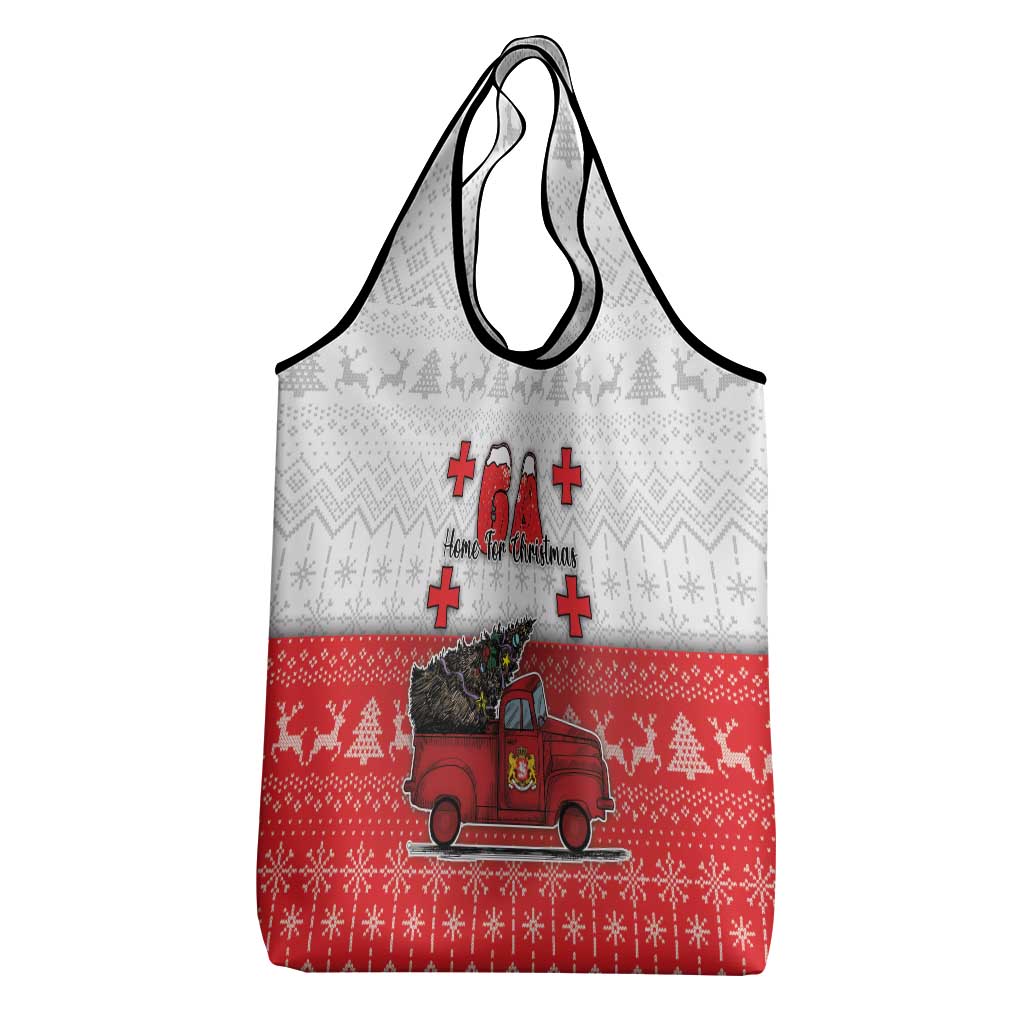 Georgia Christmas Grocery Bag GA Home For Christmas - Wonder Print Shop