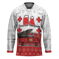 Georgia Christmas Hockey Jersey GA Home For Christmas - Wonder Print Shop