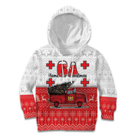 Georgia Christmas Kid Hoodie GA Home For Christmas - Wonder Print Shop
