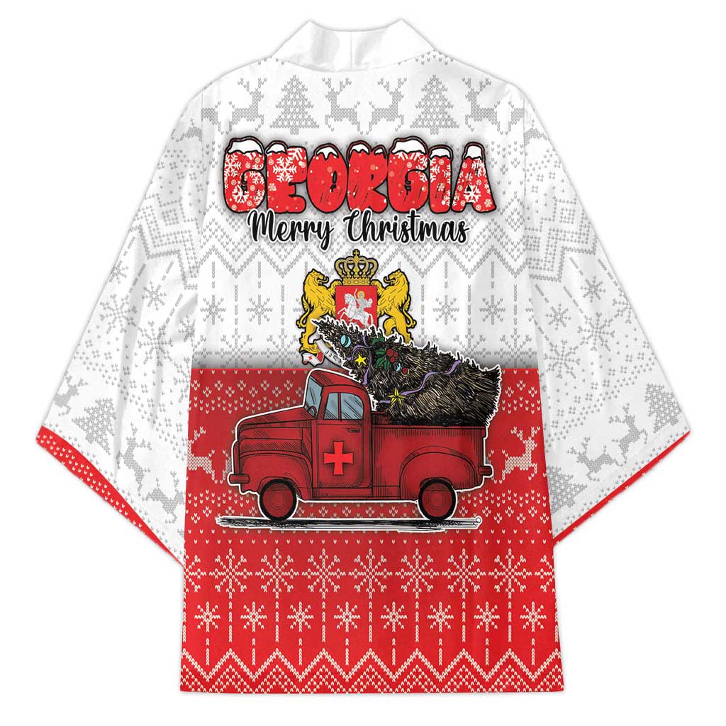 Georgia Christmas Kimono GA Home For Christmas - Wonder Print Shop