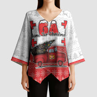Georgia Christmas Kimono Sleeve Blouse GA Home For Christmas - Wonder Print Shop