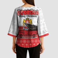 Georgia Christmas Kimono Sleeve Blouse GA Home For Christmas - Wonder Print Shop
