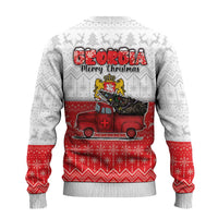 Georgia Christmas Ugly Christmas Sweater GA Home For Christmas - Wonder Print Shop