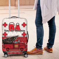 Georgia Christmas Luggage Cover GA Home For Christmas - Wonder Print Shop