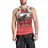 Georgia Christmas Men Tank Top GA Home For Christmas - Wonder Print Shop