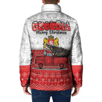 Georgia Christmas Padded Jacket GA Home For Christmas - Wonder Print Shop
