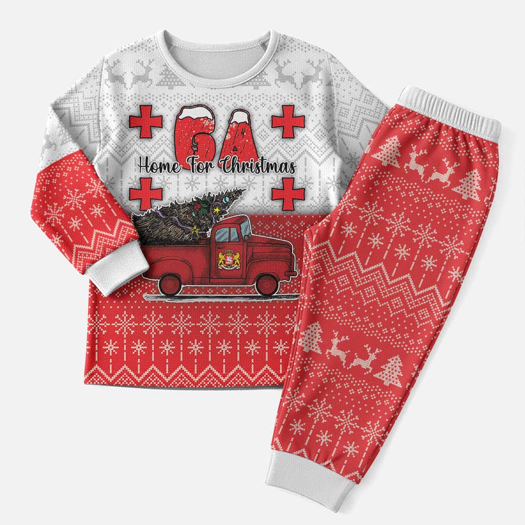 Georgia Christmas Pajama Set GA Home For Christmas - Wonder Print Shop