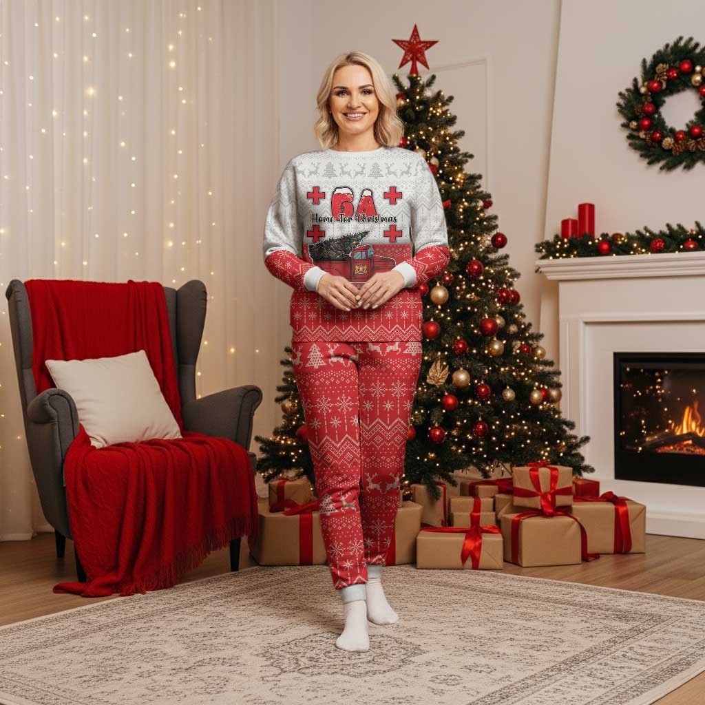 Georgia Christmas Pajama Set GA Home For Christmas - Wonder Print Shop