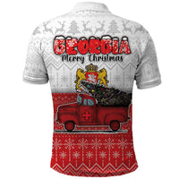 Georgia Christmas Polo Shirt GA Home For Christmas - Wonder Print Shop