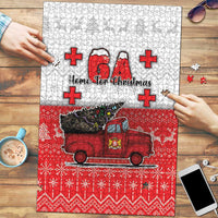 Georgia Christmas Puzzle GA Home For Christmas - Wonder Print Shop