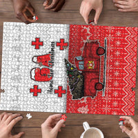 Georgia Christmas Puzzle GA Home For Christmas - Wonder Print Shop