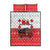 Georgia Christmas Quilt Bed Set GA Home For Christmas - Wonder Print Shop