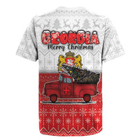 Georgia Christmas Rugby Jersey GA Home For Christmas - Wonder Print Shop