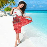 Georgia Christmas Sarong GA Home For Christmas - Wonder Print Shop