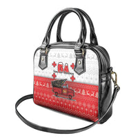 Georgia Christmas Shoulder Handbag GA Home For Christmas - Wonder Print Shop