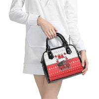 Georgia Christmas Shoulder Handbag GA Home For Christmas - Wonder Print Shop