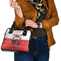 Georgia Christmas Shoulder Handbag GA Home For Christmas - Wonder Print Shop