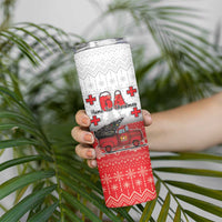 Georgia Christmas Skinny Tumbler GA Home For Christmas - Wonder Print Shop