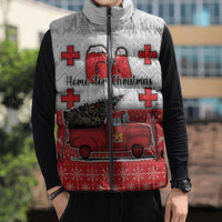 Georgia Christmas Sleeveless Puffer Jacket GA Home For Christmas - Wonder Print Shop