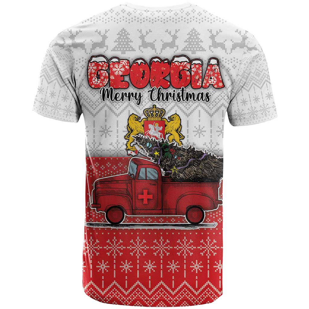 Georgia Christmas T Shirt GA Home For Christmas - Wonder Print Shop