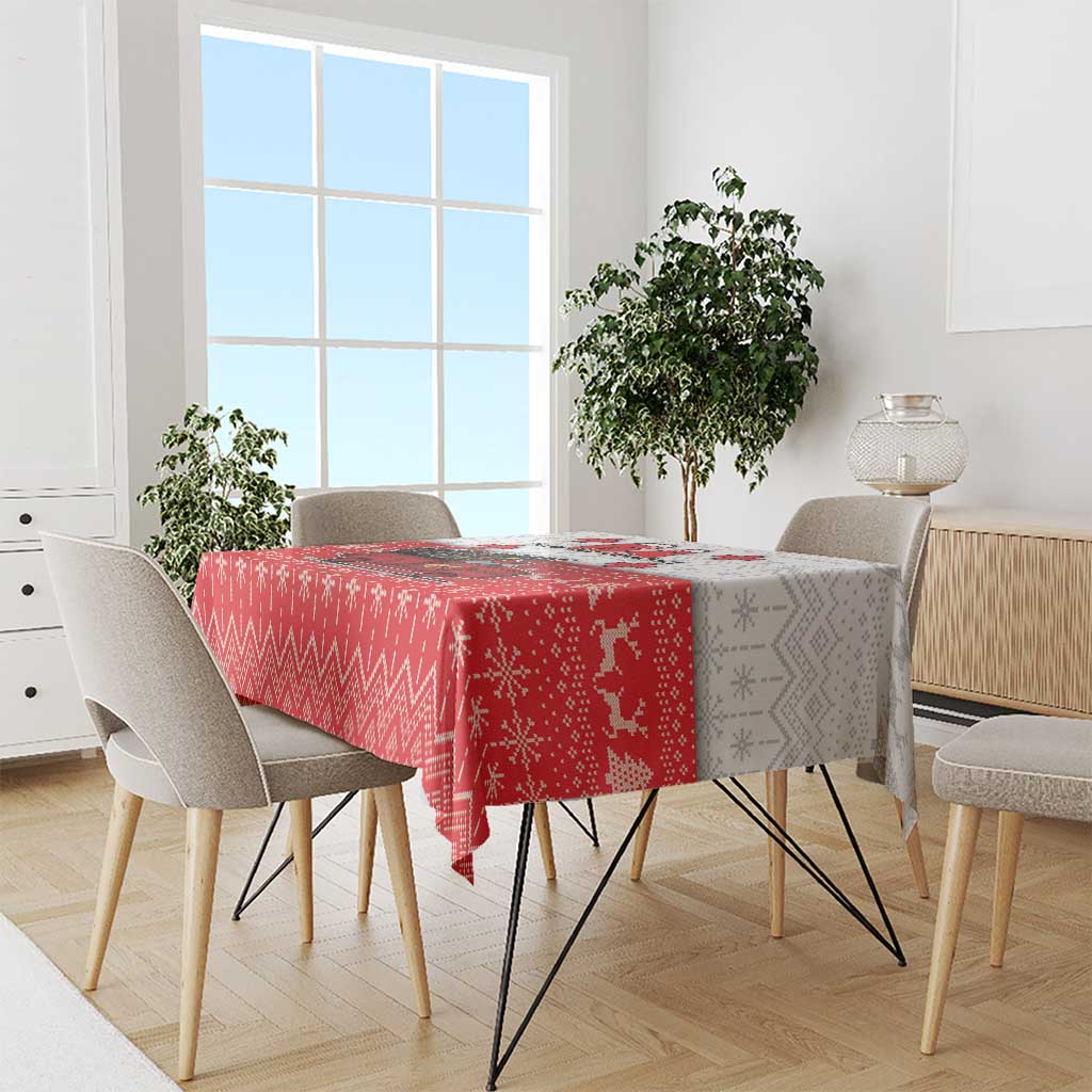 Georgia Christmas Tablecloth GA Home For Christmas - Wonder Print Shop