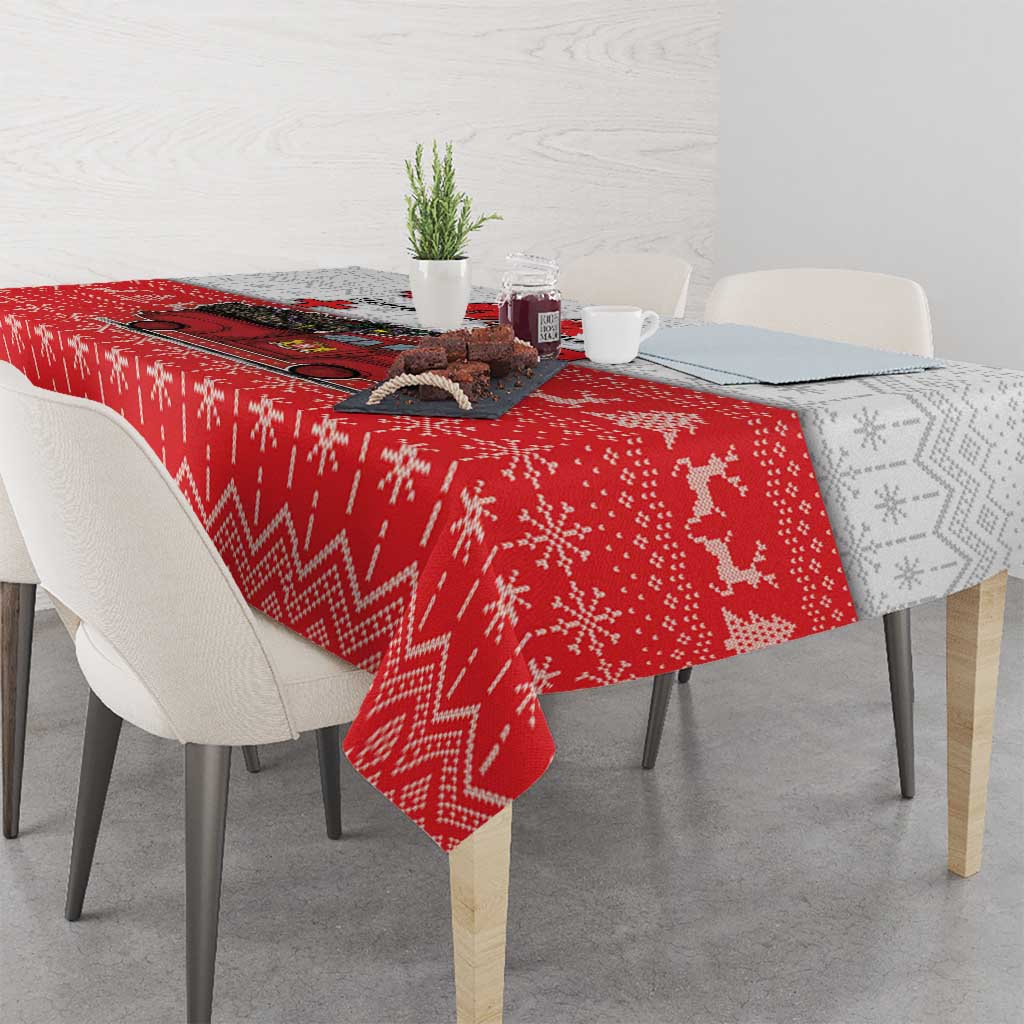 Georgia Christmas Tablecloth GA Home For Christmas - Wonder Print Shop