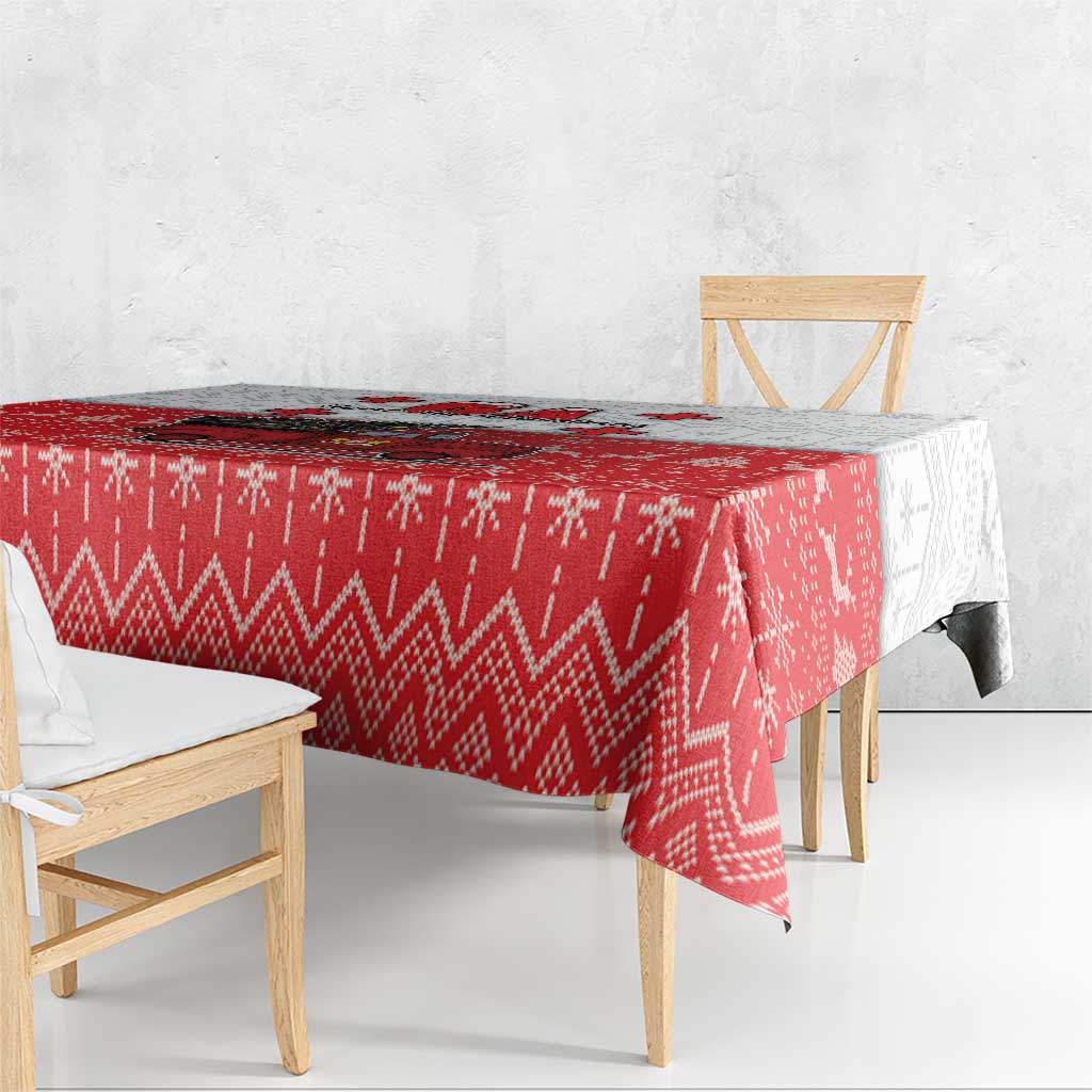 Georgia Christmas Tablecloth GA Home For Christmas - Wonder Print Shop