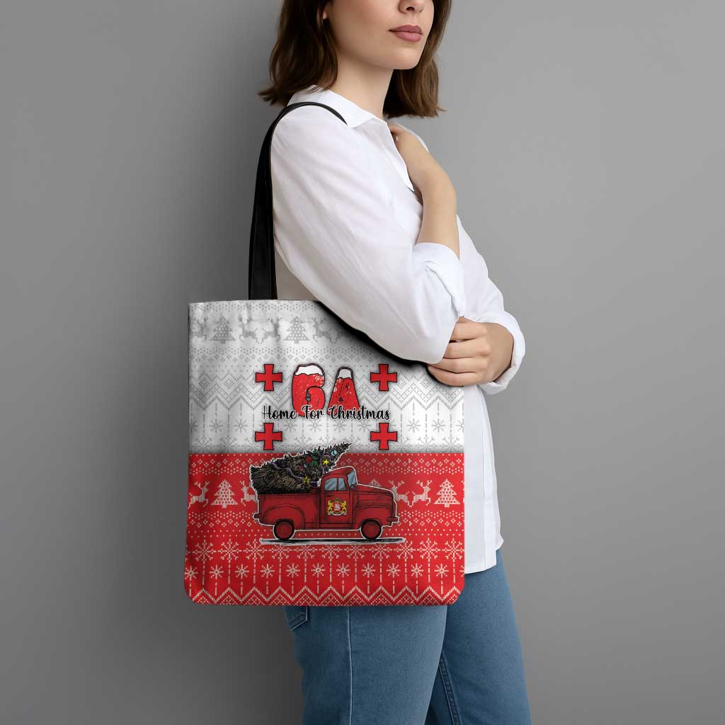 Georgia Christmas Tote Bag GA Home For Christmas - Wonder Print Shop